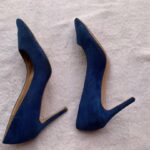 Blue Female Pumps (Size 42) Gallery Image