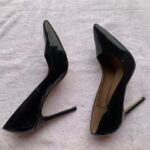 Black Female Pumps (Size 42 Wide Feet) Gallery Image