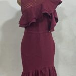 Women’s Midi One-Hand Gown Gallery Image