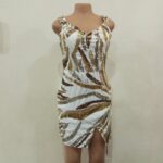 Women’s Glittering Mini -Gown (Sleveless)- UK 12 Gallery Image